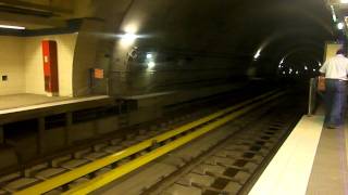 Metro dAlger en fonctionnement Non commercial [upl. by Nycila827]