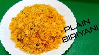 Biriyani Rice Plain Biriyani  Kuska  Lunch Recipes  Biriyani Malayalam Recipe [upl. by Othilia]