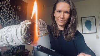 ASMR Reiki Healing Session ✨ Auric cleansing session on a rainy ☔️ Sunday [upl. by Eirolav364]