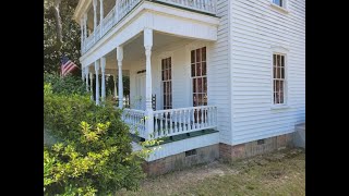 Repairing A rotted large wooden porch post and bottom rail [upl. by Sherrill]