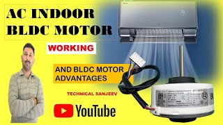 BLDC MOTOR WORKING AND BLDC MOTOR ADVANTAGES technicalsanjeev101 [upl. by Ettennal738]