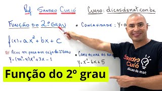 FUNÇÃO DO 2º GRAU  FÁCIL E RÁPIDO [upl. by Adnolrehs]