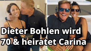 Dieter Bohlen wird 70 und heiratet Carina Die romantische Hochzeit [upl. by Fernandez449]