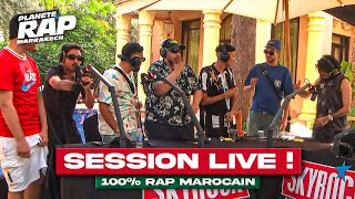 SESSION FREESTYLE 100 RAP MAROCAIN  PlanèteRap [upl. by Laeahcim]