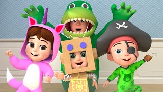 The Hokey Pokey Song With Dinosaur  Lalafun Nursery Rhymes amp Kids Songs [upl. by Mensch]