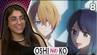 AQUA THE RIZZLER  Oshi No Ko Episode 8 REACTION [upl. by Oregolac]