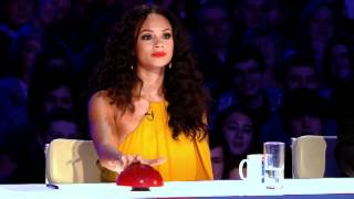 New judge Alesha Dixon gets lippy on Britains Got Talent  preview clip [upl. by Eelibuj]