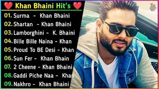 Khan Bhaini All Song 2021  New Punjabi Songs 2021  Best Songs Khan Bhaini  All Punjabi Songs Full [upl. by Mariele]