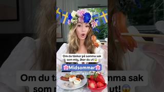 KLARADE du dig 🌸😱 före jul kommer midsommar 😅 challenge utamning midsommar midsommarmat [upl. by Elisha864]