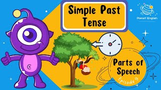 Parts of Speech  Grammar for Kids  Ep 9 Simple Past Tense [upl. by Aicinod47]