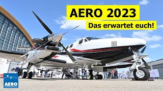 AERO 2023 Friedrichshafen  Das erwartet euch [upl. by Netsriik]