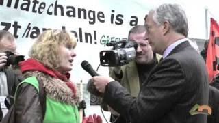 Lord Monckton meets Greenpeace [upl. by Ainad]