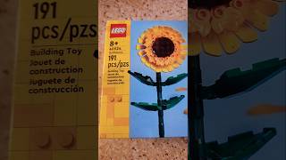 Lego Sunflowers 40524 lego legoflowers sunflowers ytshorts shortsvideo [upl. by Ellinnet]