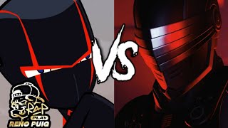 Randy Cunningham Ninja Total VS Snakes Eyes FrikiRap Battles of Games frikirapby renopuig [upl. by Nedrob813]