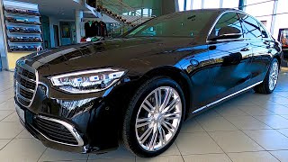 The new MercedesBenz S350d 4Matic in Obsidian Black Metallic [upl. by Redvers793]