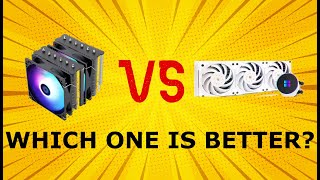 THE BEST BUDGET CPU COOLER VS BEST BUDGET AIO 360MM Thermalright [upl. by Sanburn]