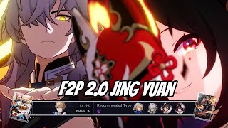 All F2P  E0 Jing Yuan ft E0 Sparkle vs v20 MoC 12  Honkai Star Rail [upl. by Loughlin321]