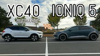 Volvo XC40 Recharge vs Hyundai IONIQ 5 EV Owner Comparison [upl. by Brittaney]