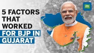 Gujarat Election Results 2022 5 Factors That Worked For The BJP  Explained [upl. by Caylor]