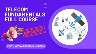 Important Announcement  Telecom Fundamentals Full Course  Urdu  Hindi [upl. by Eiramnaej]