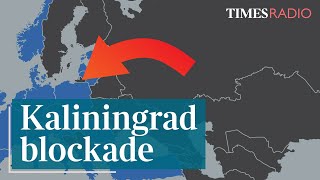 Russia warns Lithuania of serious consequences over Kaliningrad blockade  Peter Zwack [upl. by Naugan]