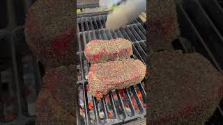 Steak Sliders that will blow your mind  Over The Fire Cooking by Derek Wolf [upl. by Aihtekal233]