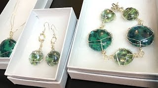 Turn Dollar Tree Glass Stones into Beautiful Jewelry [upl. by Antin]