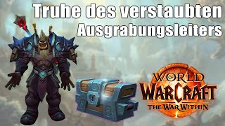 Truhe des verstaubten Ausgrabungsleiters Wow  Die Schallenden Tiefen Geheimnis  The War Within [upl. by Arednaxela]