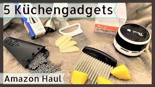 5 Küchengadgets im Test  Amazon Haul [upl. by Cleon321]