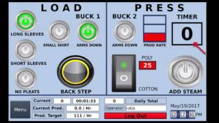 Unipress Corporation  Hurricane Touchscreen Demonstration [upl. by Ribaudo]