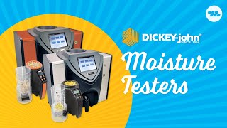 DickeyJohn Moisture Testers  Product Overview [upl. by Ebner]