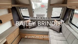 New Bailey Brindisi GT75 2024 model touring caravan [upl. by Narahs]