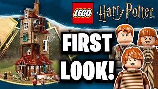 LEGO Harry Potter The Burrow D2C 2024 Set Leak [upl. by Stanton]