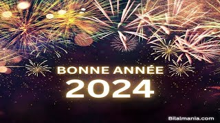 Bonne Année 2024 en Français  Bonne Année 2024   Bonne Année vœux 2024 [upl. by Shirlee808]