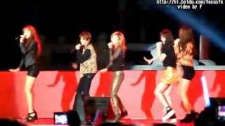 FANCAM 11106 fx LACHATA  Chinese International Students Festival [upl. by Redyr183]