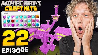 Craftnite 2 Episode 22  RAIDING AN END CITY rarest items found [upl. by Tonkin]