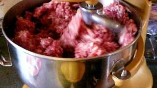 KitchenAid mixxing meat [upl. by Trula]