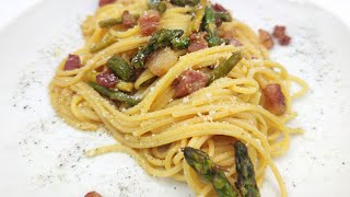 carbonara agli asparagi [upl. by Jed]