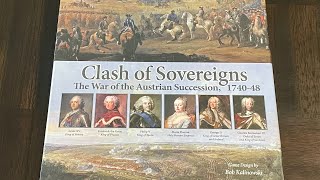 Clash of Sovereigns The War of the Austrian Succession 174048 GMT  Unboxing [upl. by Jessen]