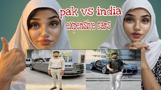 Top 10 Indian VsPakistani Cricketers Most Expensive Cars Ind Vs Pak  pakistani Ash reaction [upl. by Nart]