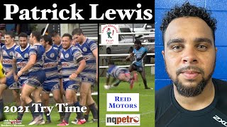 2021 Patrick Lewis Tries  CDRL A Grade  Cairns Brothers v Mossman Sharks 28321 [upl. by Derrej]