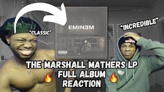 EMINEM IS INSANE🔥🔥  LISTENING TO THE MARSHALL MATHERS LP FOR THE FIRST TIME FULL ALBUM REACTION [upl. by Yemirej984]