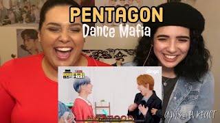 Pentagon Dance Mafia  Ams amp Ev React [upl. by Atyekram]