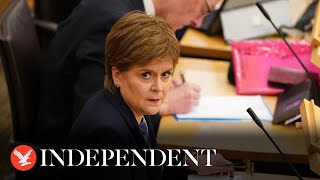 Live Nicola Sturgeon faces questions at UK Covid inquiry [upl. by Adnolat]