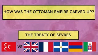 The Treaty of Sèvres and the division of the Ottoman Empire [upl. by Pasahow894]