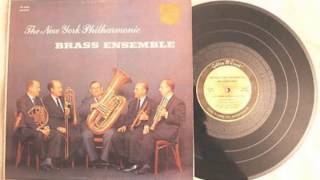 New York Philharmonic Brass Quintet 1958 [upl. by Alegnatal446]