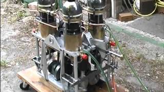 4 Cylinder Stirling Engine [upl. by Aiceled]