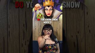 Evil Queen’s Real Name  Disney Snow White disneymovies snowwhite evilqueen [upl. by Ringsmuth]