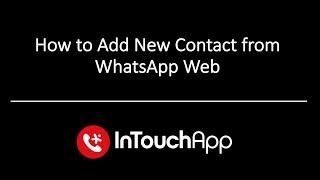 How to Save Unknown Numbers from WhatsApp on PC to Phone [upl. by Aikkin221]