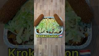 Hollandse Topper😎 kroket kapsalon lekker recept foodshorts [upl. by Doralia]